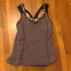 Lululemon built in bra tank